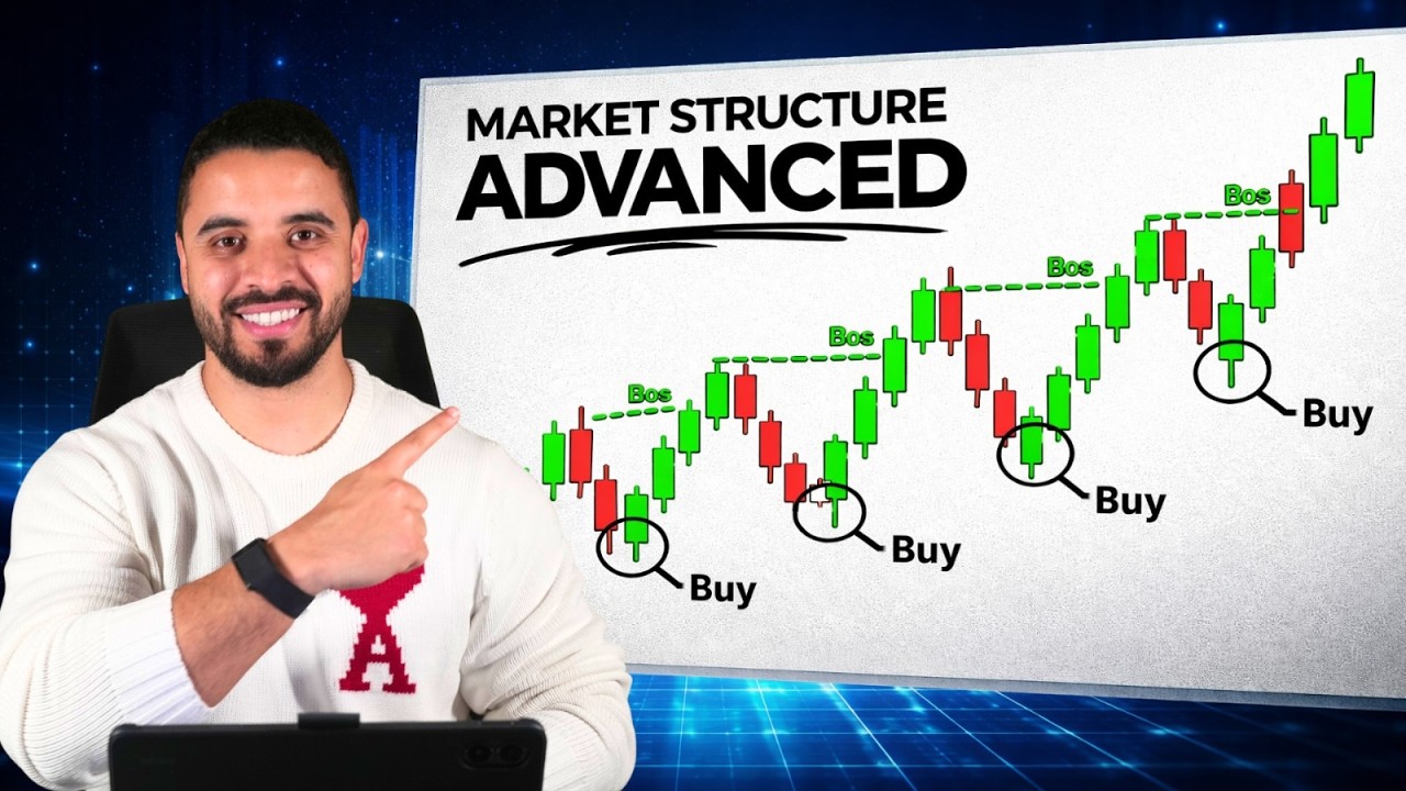 الفيديو الوحيد لي غادي يخليك تفهم Market Structure فالتداول من الصفر حتى للإحتراف 📈