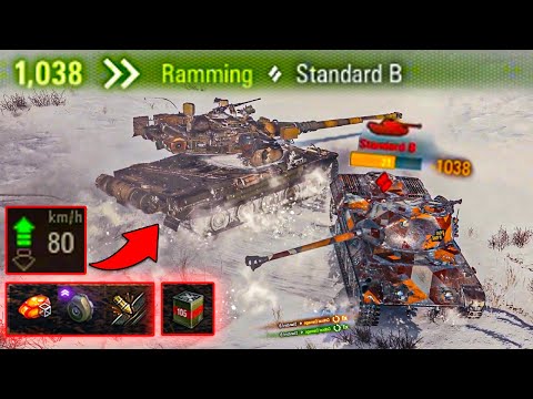 Build which made 50B NUTS! | World of Tanks AMX 50B Ramming Build with The Fastest Heavy