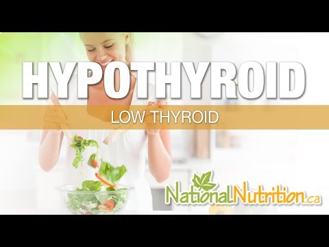 Low Thyroid:  Hypothyroidism