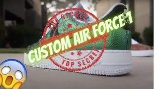 Gradient Camo Toe Air Force 1 CUSTOM