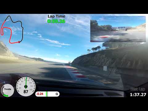 997.2 GT3 at Laguna Seca with HOD - 1:35