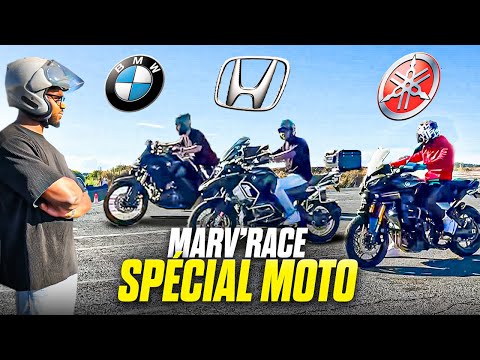 Thumbnail for MARV'RACE - AFRICATWIN 1100 VS GS1250 ADVENTURE VS TRACER 9GT by Automobile, BMW, Car