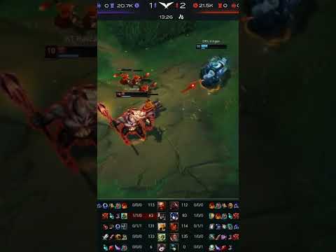 KT vs DRX Kingen Gragas SoloKill Rascal Sion - 2022 LCK Summer #shorts