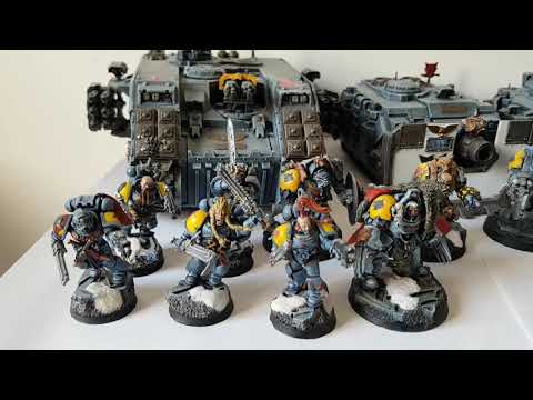 SPACE WOLVES SHOWCASE