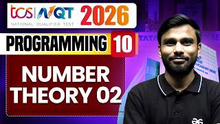 TCS NQT 2026 | Programming 10 | Number Theory 02 | TCS NQT Preparation