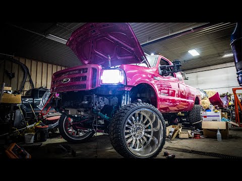 MY SUPERDUTY ON 6'S IS JUST ABOUT COMPLETE!!!