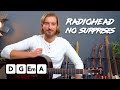 Radiohead - No Surprises acoustic & electric guitar tutorial