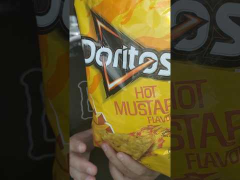 Doritos. Hot mustard flavor. #review #eat #snacks #doritos