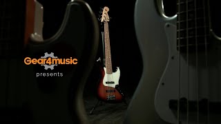 Video thumbnail for Fender Player Jazz Bass V PF, 3-Tone Sunburst | Gear4music demo by Gear4music Guitars