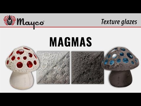 Mayco Texture Glazes : Magmas