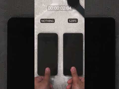 Fingerprint Sensor Test S20 FE vs The Nothing Phone #s20fe5g #nothingphone1