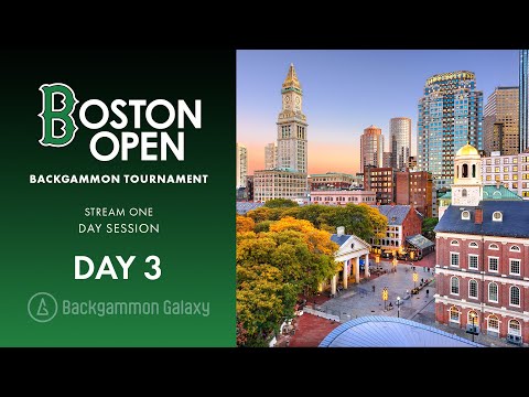 Day 3, Stream 1 P1: 2025 Boston Open | Championship Div Main Rnds 1-3