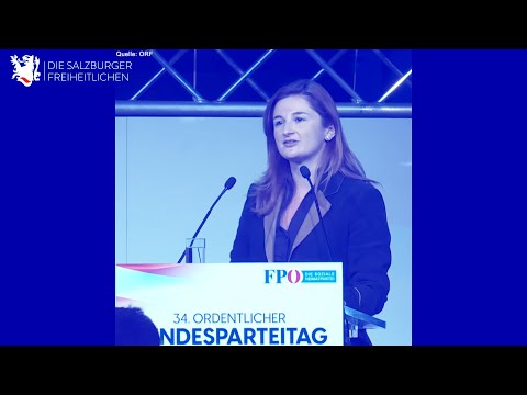 Marlene Svazek - Rede am Bundesparteitag der FPÖ am 17.09.2022