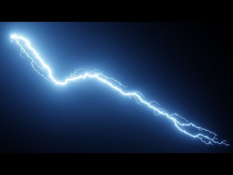 Procedural Lightning in Blender 3.3 (Shortest Path)