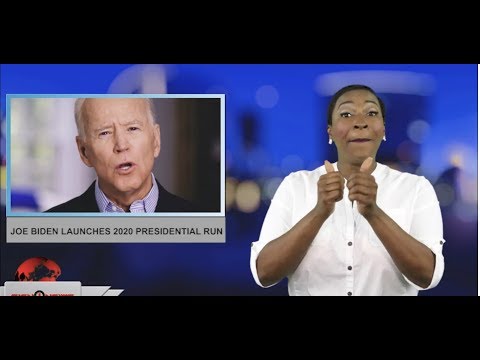 Joe Biden launches 2020 presidential run (ASL - 4.25.19)