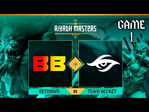 bobodoto RIYADH MASTER 2023 - SECRET vs BETBOOM - GAME 1 - FULL MATCH - Dota2