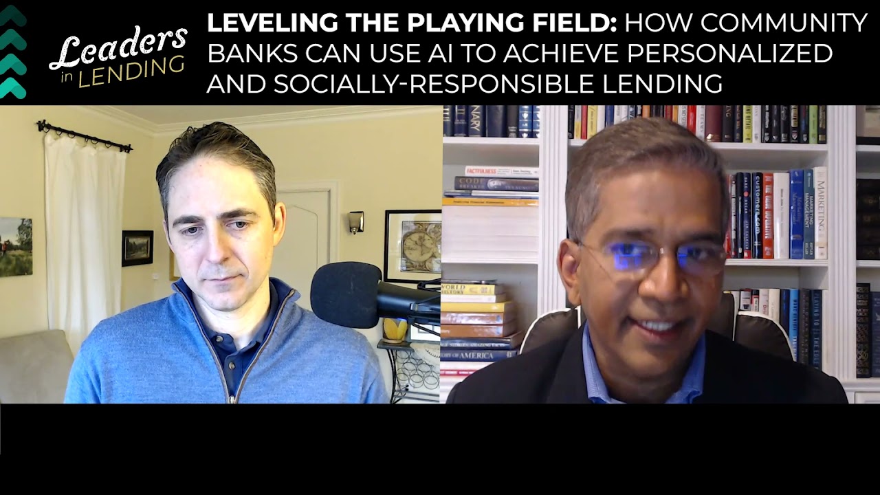 Leveling the Playing Field: How Community Banks Can Use AI to Achieve Personalized and Socially-Responsible Lending