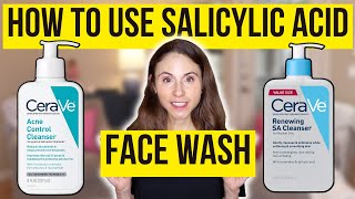 HOW TO USE SALICYLIC ACID FACE WASH 🚿 Dermatologist @DrDrayzday