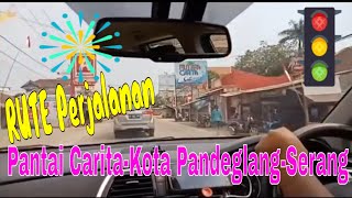 preview picture of video 'Rute Pandeglang - Serang, Banten'