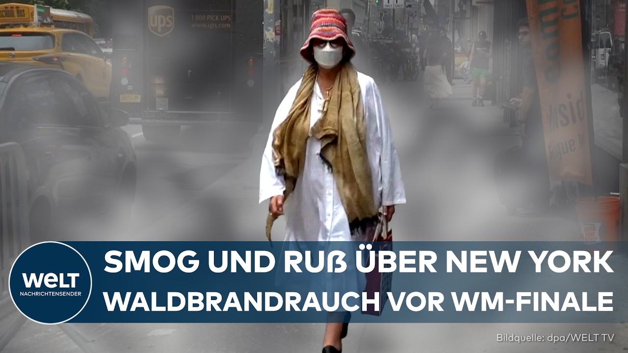 NEW YORK: Smog vor dem WM-Finale! Behörden warnen vor Aufenthalten im Freien