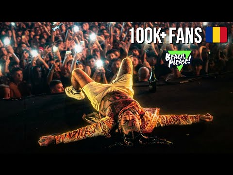 Lil Pump Joins 6ix9ine On Stage at Beach Please! | 24 Hours in Romania With 6ix9ine