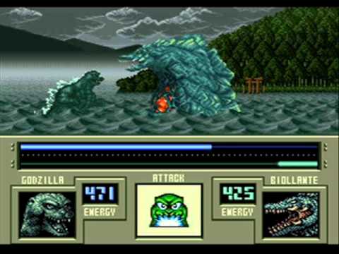 SNES - Super Godzilla - Godzilla vs. Biollante