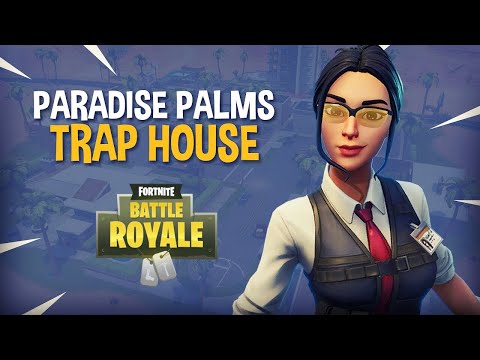 Paradise Palms Trap House!! - Fortnite Battle Royale Gameplay - LewisHerbert23