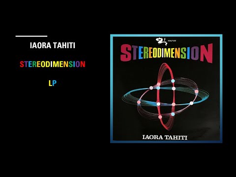 Orchestre Arthur Iriti – Iaora Tahiti - Stereodimension  - LP - 1969