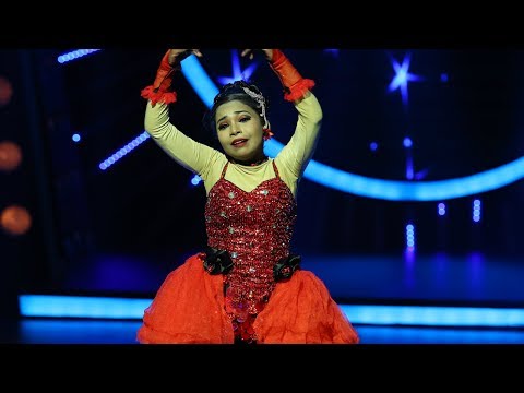 D4 Junior Vs Senior I Samrutha with Tamil song I Mazhavil Manorama
