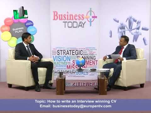 Business Today about How to write an Interview winning CV S1 291017