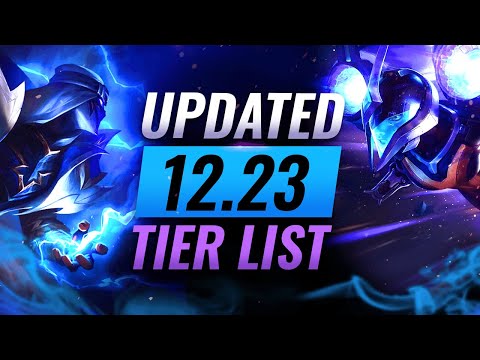 UPDATED Tier List: Top Champions for Patch 12.23 - League of Legends