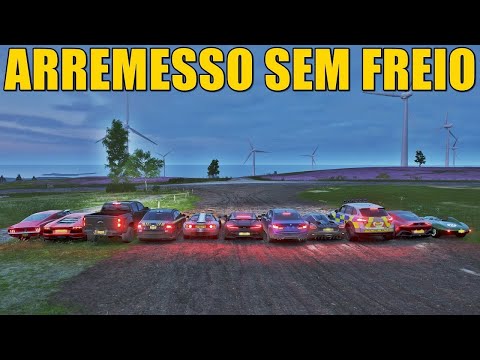LADEIRA DA MORTE SEM FREIO - FORZA HORIZON 4 - GAMEPLAY