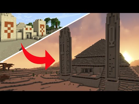 YUNG's Better Desert Temples (Minecraft Mod Showcase)