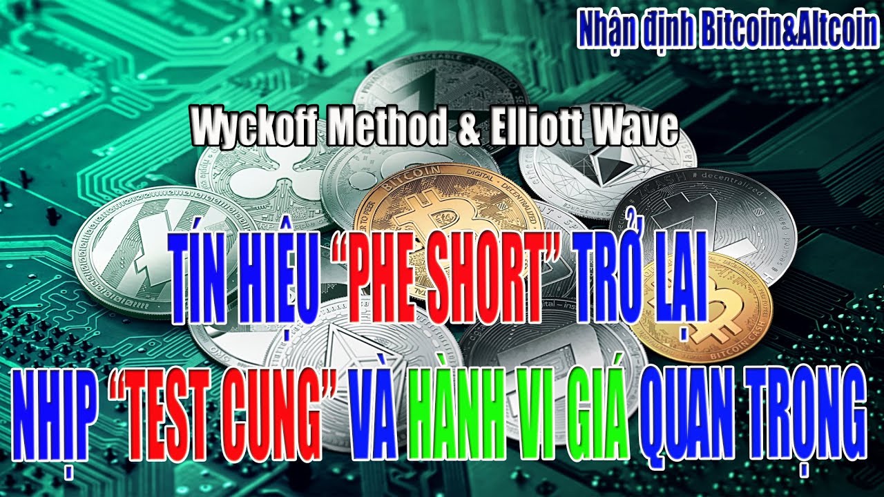 [Nhận định Bitcoin&Altcoin] PHE SHORT TRỞ LẠI, VÙNG TEST CUNG