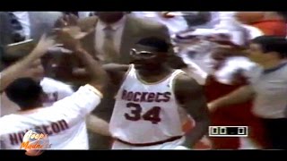 Hakeem Olajuwon - Best Block on Michael Jordan?