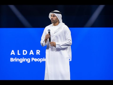 H.E. Mohamed Khalifa Al Mubarak at Aldar Halo