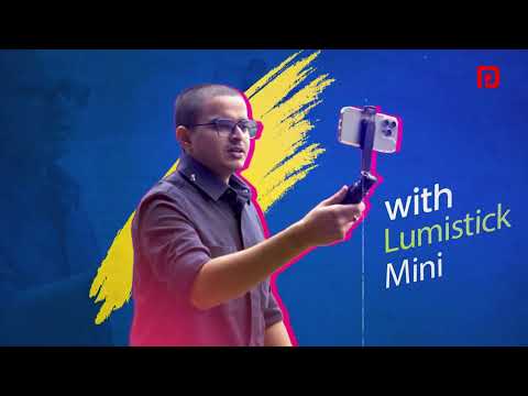 Portronics LUMISTICK Selfie Stick Tripod