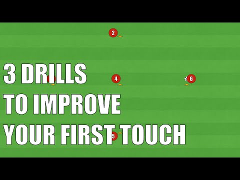 3 Drills To Improve First Touch | Football/Soccer