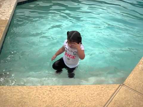 Swimming in November - Madison & Ethan
