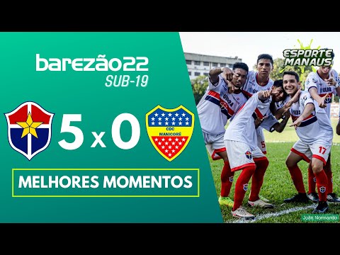 FAST 5 x 0 CDC MANICORÉ | MELHORES MOMENTOS | 1ª RODADA DO CAMPEONATO AMAZONENSE SUB-19 2022