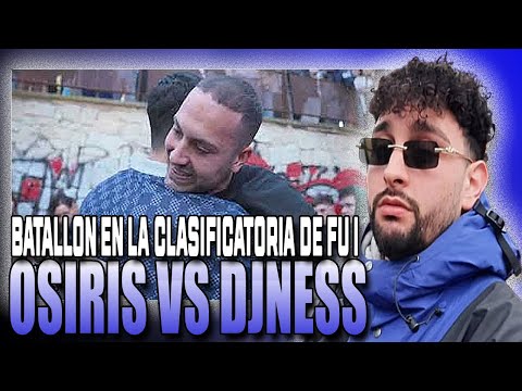 LA BATALLA TOP DE LA CLASIFICATORIA DE FU I | OSIRIS VS DJNESS |