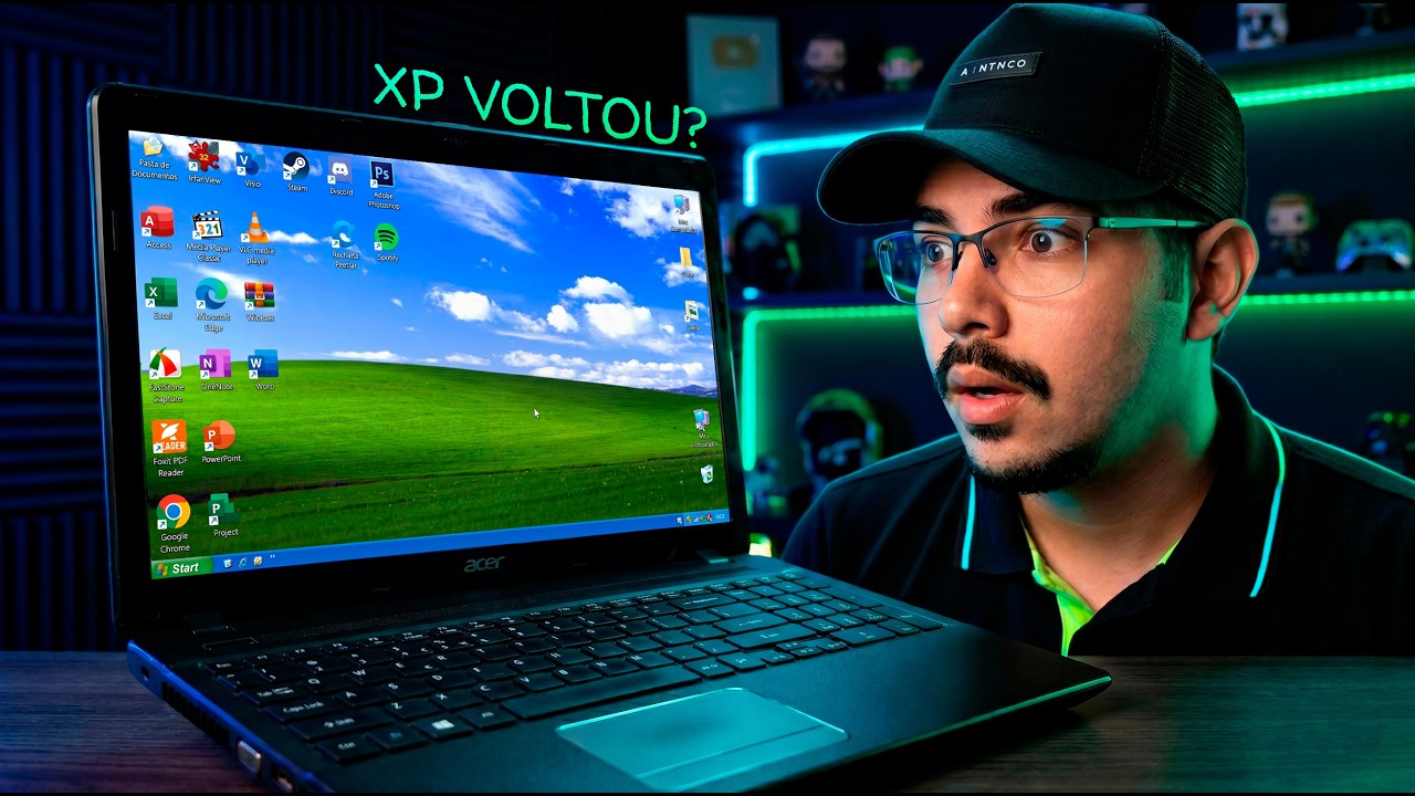 PARECE MENTIRA! 😱 Linux IDÊNTICO ao Windows XP que roda TUDO
