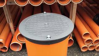 Poklop plastový DN 400/A15 do 1,5t