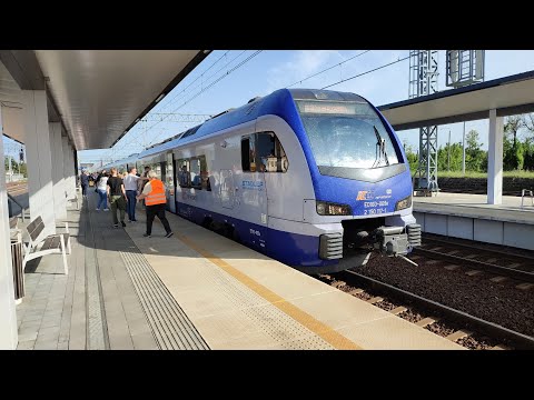 ED160 z IC Kinga oraz Zamoyski na stacji Dęblin. 28.05.2023