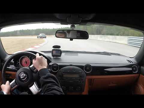 The FIRM NC Miata 1:23.5 chasing Civic Type R