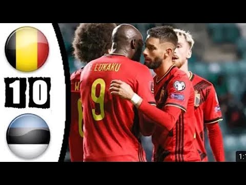 Belgium Vs Estonia 1-0 - Extended Highlights & All Goals 2021 HD