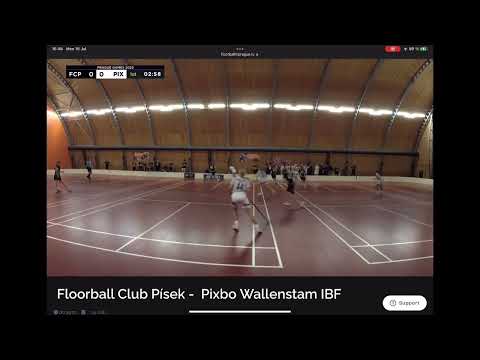 Prague Games 2022 Pixbo Wallenstam - Floorball Club Pisek F08