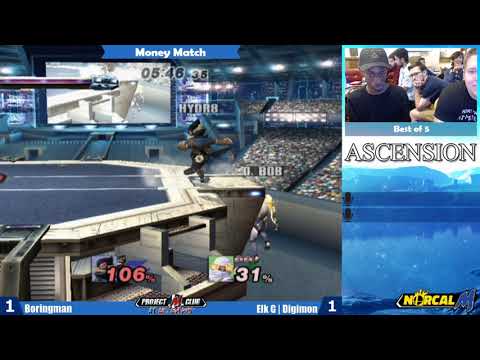 "Ascension 9/28/19" - Boringman (Falco) v. Elk G | Digimon (Sheik) - Money Match