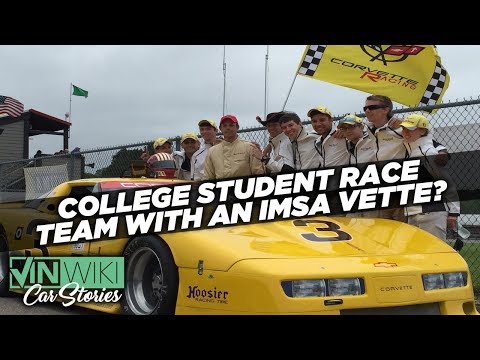 No one wants to lose to college kids with a 700 hp IMSA Vette Video