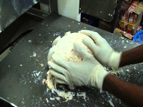 Cutting Cassata Ice Cream